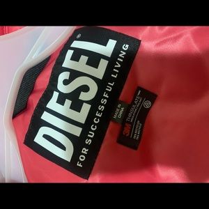 Diesel Mens Jacket originally bought for $300. Worn twice. Warm and comfortable